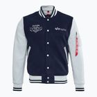 Alpha Industries men's Varsity Air Force ultra navy jacket