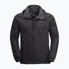 Jack Wolfskin men's Stormy Point rain jacket black 1111141_6000