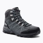 Jack Wolfskin men's trekking boots Refugio Texapore Mid grey-black 4049841