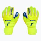 Reusch Attrakt Duo Ortho-Tec goalkeeper's gloves yellow 5270050
