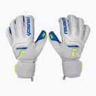 Reusch Attrakt Gold Evolution Cut grey goalkeeper gloves 5270139-6006