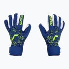 Reusch Pure Contact Silver Junior goalkeeper's gloves blue 5272200-4018