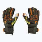 Reusch Attrakt Grip Finger Support goalkeeper's gloves green-orange 5370010-5556