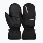 Children's ski glove Reusch Alan Mitten black/white