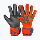Reusch Attrakt Duo goalkeeper glove hyper orange/electric blue/black