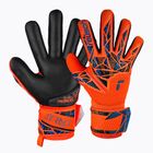 Reusch Attrakt Infinity NC Junior hyper orng/elec blue/blck children's goalkeeping gloves