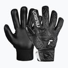 Reusch Attrakt Starter Solid Finger Support Junior goalkeeper gloves black