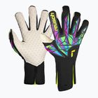 Reusch Attrakt SpeedBump Strapless goalkeeper gloves black/safety yellow