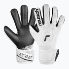 Reusch Attrakt Freegel Silver white/black children's goalkeeper gloves