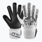 Reusch Attrakt Solid Junior white/black children's goalkeeper gloves
