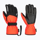 Ski gloves Reusch Morris GORE-TEX black/fluorescent red