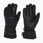 Women's ski gloves Reusch Alison Gore-Tex black/silver