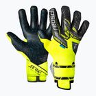 Reusch Attrakt Fusion Guardian safety goalkeeper gloves yellow/silver/black