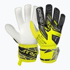 Reusch Attrakt Solid safety yellow/silver goalkeeper gloves