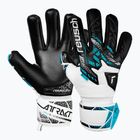 Reusch Attrakt Gold NC Junior white/silver/black children's goalkeeper gloves