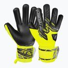 Reusch Attrakt Gold X NC Junior safety yellow/silver/black children's goalkeeper gloves