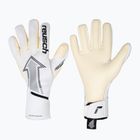 Goalkeeper glove Reusch Fastgrip Gold X white