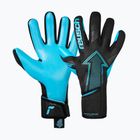 Reusch Fastgrip goalkeeper gloves Aqua black/aqua blue