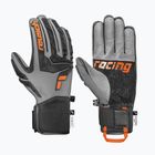 Men's ski gloves Reusch Ultra steel grey / black / shoc