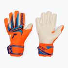 Goalkeeper gloves Reusch Attrakt Gold X NC shocking orange/blue
