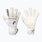 Goalkeeper gloves Reusch Attrakt Gold X Ortho-Tec white