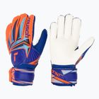 Children's goalkeeper gloves Reusch Attrakt Solid Junior sharp blue/shocking orange