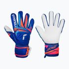 Goalkeeper gloves Reusch Attrakt Grip sharp blue/white/shocking orange