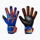 Goalkeeper gloves Reusch Attrakt Freegel Duo NC sharp blue/shocking orange/black