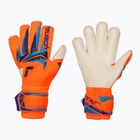 Goalkeeper gloves Reusch Attrakt Gold X Evolution shocking orange/blue