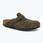 Slides BIRKENSTOCK Boston Suede Leather thyme