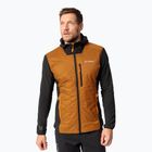 Men's VAUDE Valdassa Hybrid II silt brown jacket