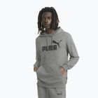 Men's sweatshirt PUMA Essentials Big Logo Hoodie TR medium gray heather