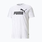 Men's PUMA Ess Logo Tee puma white