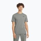 Men's PUMA Ess Small Logo Tee medium gray heather/medium gray heather/cat t-shirt