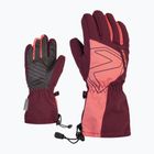 ZIENER Laval AS AW velvet red children's ski glove