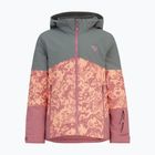 ZIENER children's ski jacket Amaja rose blossom camo