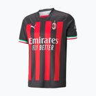 Men's football jersey PUMA ACM Home Jersey Replica black/red 765824 01