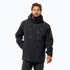 Jack Wolfskin men's 3-in-1 jacket Jasper 2L black