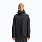 Men's rain jacket Jack Wolfskin Highest Peak 3L black