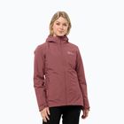 Jack Wolfskin women's Moonrise 3In1 jacket red ochre