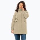 Jack Wolfskin women's winter jacket Talforst Parka anis