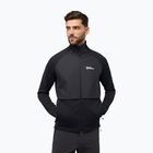 Jack Wolfskin men's fleece sweatshirt Dormer black