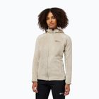 Jack Wolfskin women's fleece sweatshirt Rotwand Hooded Fz seal