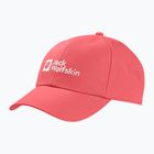 Jack Wolfskin Baseball Cap sunset coral