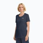 Women's trekking T-shirt Jack Wolfskin Tech T midnight sky