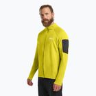 Men's trekking sweatshirt Jack Wolfskin Prelight Full Zip chartreuse