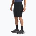 Men's trekking shorts Jack Wolfskin Hikeout black