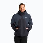 Men's ski jacket Jack Wolfskin Flowline 2L Ins midnight sky