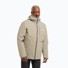Men's 3in1 jacket Jack Wolfskin Icecape 3In1 Down Rds linen