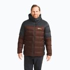 Men's down jacket Jack Wolfskin Nebelhorn Down Hoody hot choc